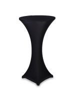 Furniture Hire / Poseur Table Cover - Black