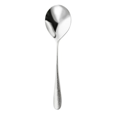 Cutlery Hire / Round Bowl Soup Spoon - Robert Welch Sandstone Bright