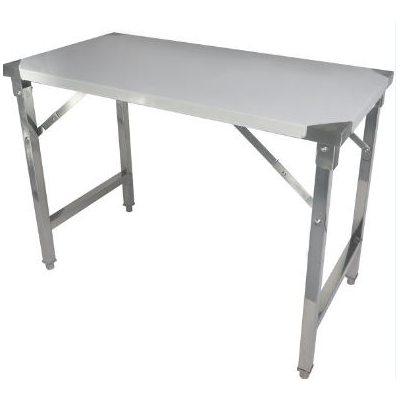Furniture Hire / Folding Stainless Steel Prep Tables